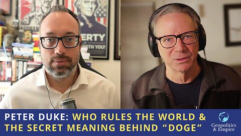 Peter Duke: Who Rules the World & The Secret Meaning Behind "Doge"