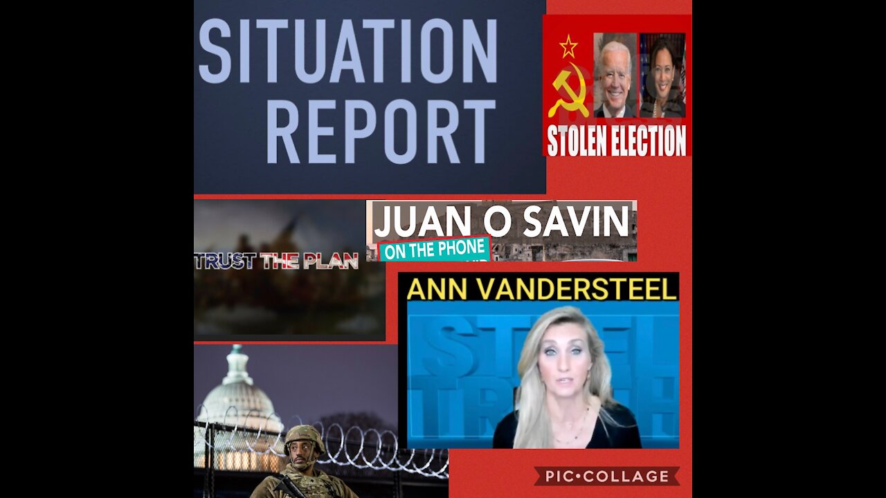 Juan O Savin & Ann Vandersteel discuss latest inauguration/war news.