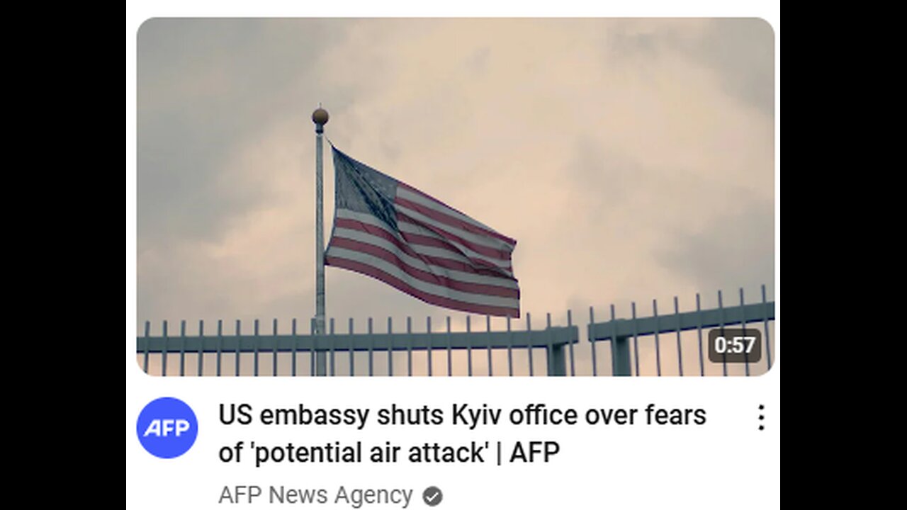 US shuts embassy in Ukrainian capital Kyiv