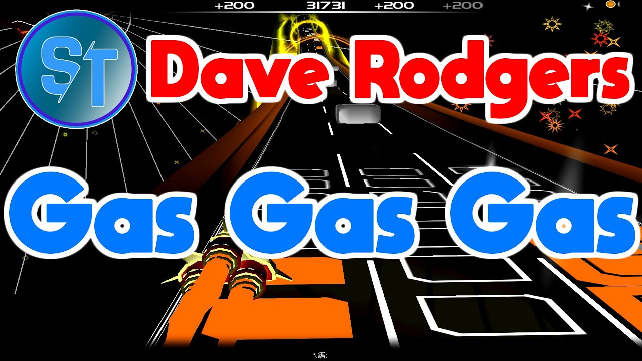 Dave Rodgers - Gas Gas Gas ( Audiosurf HARDERST DIFFICULTY [ Iron Mode ] )