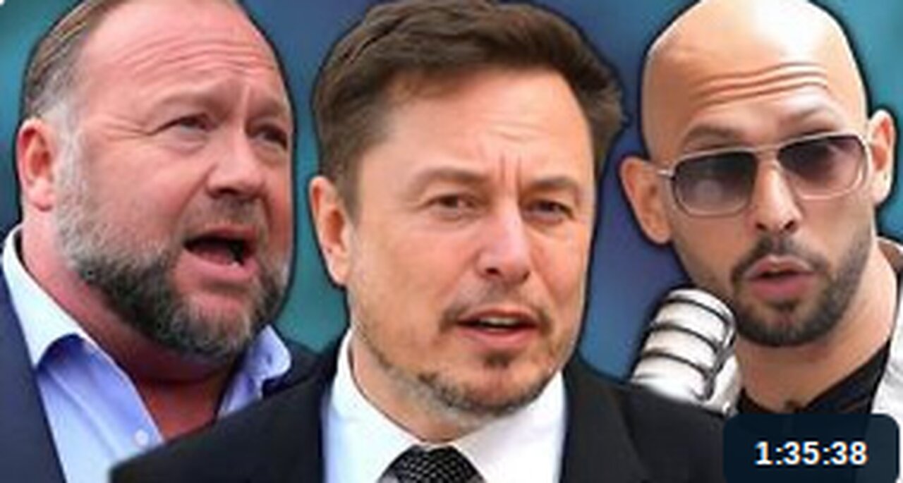 Elon Musk, Alex Jones, Andrew Tate in HEATED Debate! (audio)