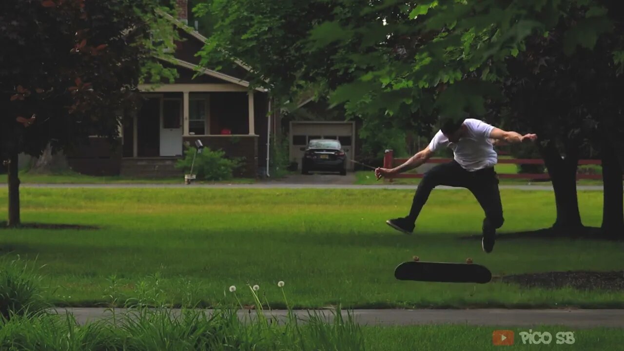 Tre flip, back heel 180, shove it late heel - Slow Motion Video - Skateboarding 2023