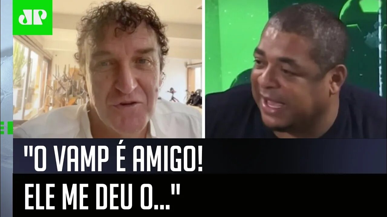 QUE RESENHA! Cuca MANDA RECADO a Vampeta e RELEMBRA TRETA!