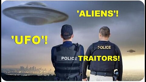 Clown World Order! Police Now Being Trained In How To Deal With A UFO Encounter!