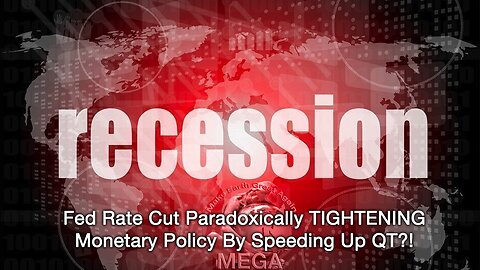 QT, Fed Rate Cut Paradoxically TIGHTENING Monetary Policy By Speeding Up QT?! | Rafi Farber