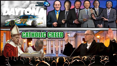 SDA Leaders Hermes Confession Of Roman Catholic Creed. AdventHealth Sponsors Daytona 500 On Sabbath