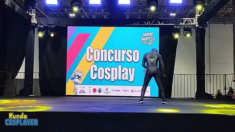 Apresentação Cosplay de SpiderMan no Anime Santos Geek Fest 2023!