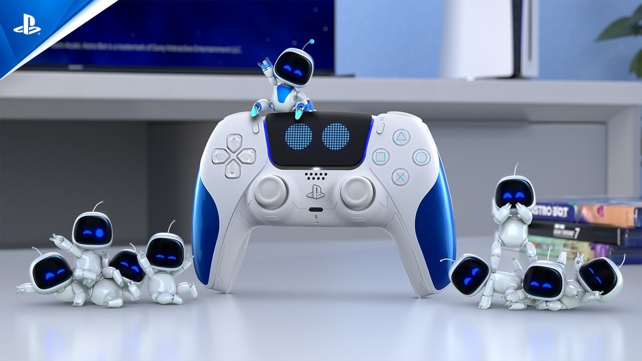 Astro Bot DualSense Controller Reveal