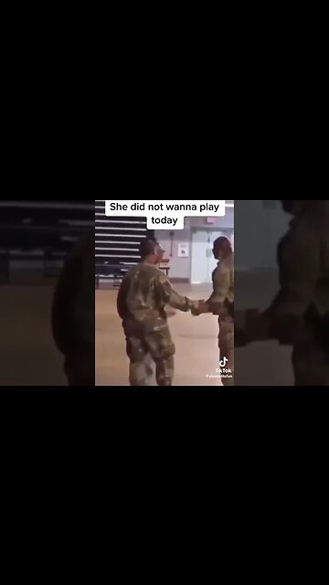 Soldier loses her ability to stay calm