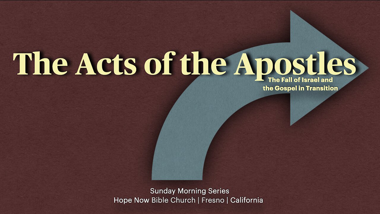 Acts 1:15-26 | Session 5 | The Apostles Replace Judas [Audio Issue]