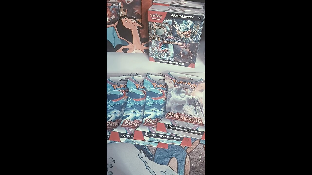 Paldean evolved packs opening #2