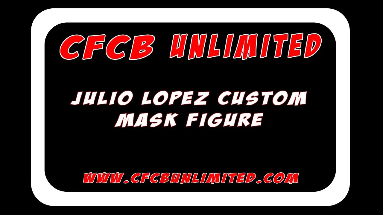 Julio Lopez with Streamer Mask Custom Figure