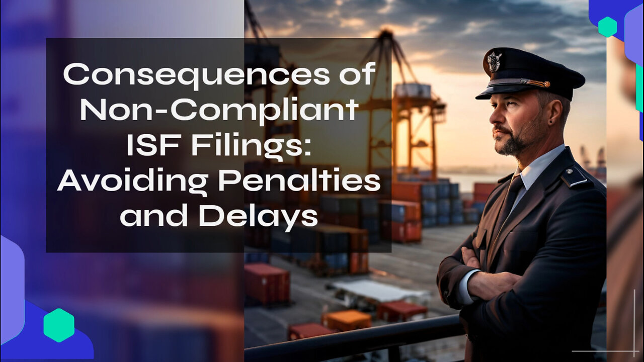 Facing the Consequences: Non-Compliant ISF Filings for Importers