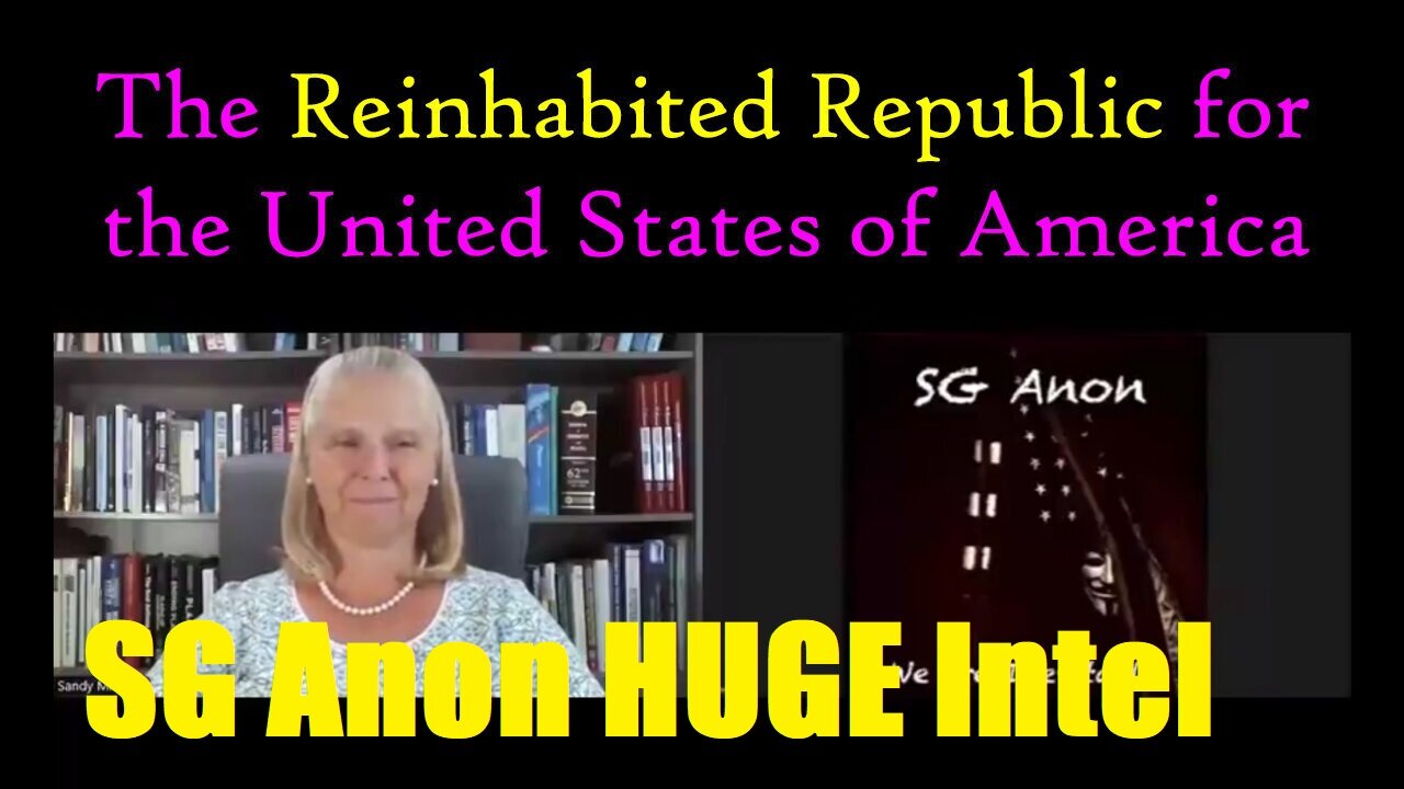 SG Anon HUGE Intel - The Reinhabited Republic For The United States Of America - 7/17/24..