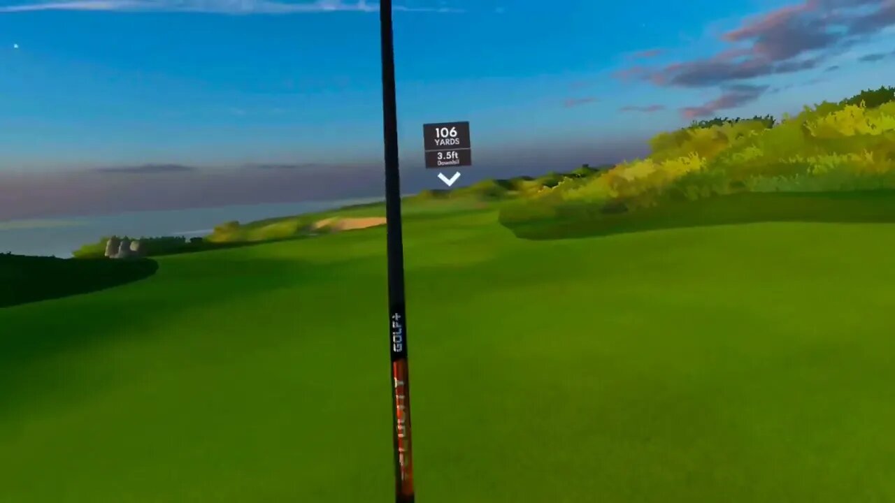 Golf+ VR Castle Links hole 15 #shorts