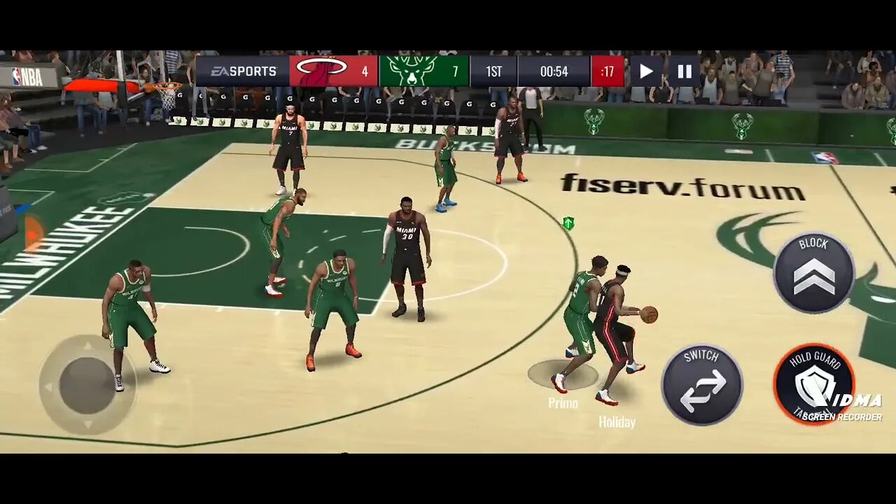 NBA Live for Android, got cheated playing showdown with the tiebreaker