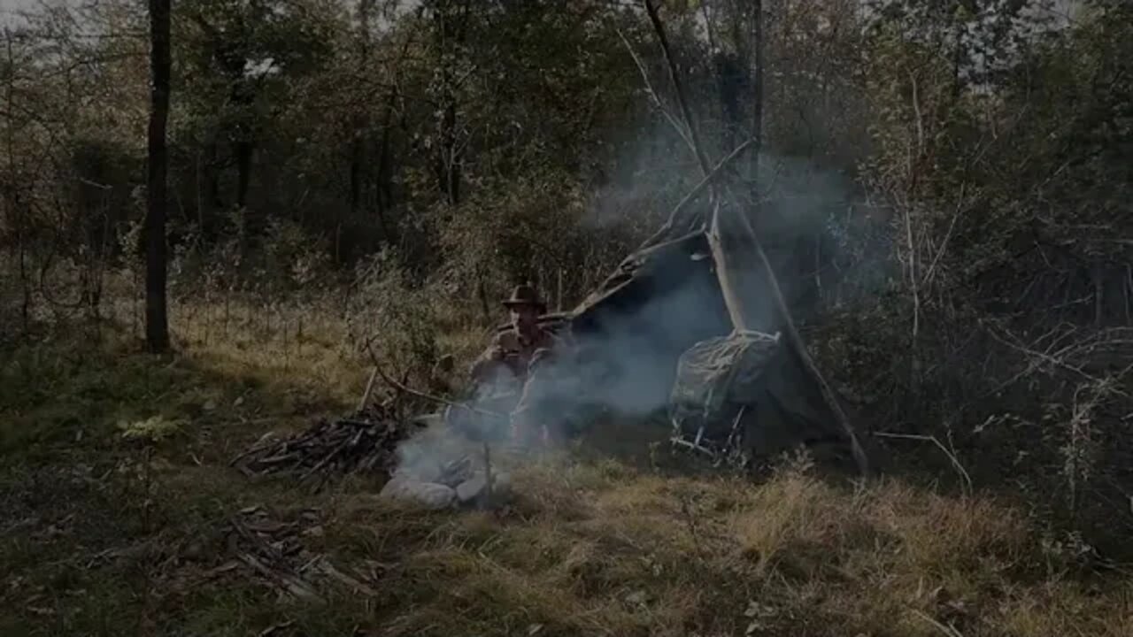 Camping outdoors in the fall has a different feel 19