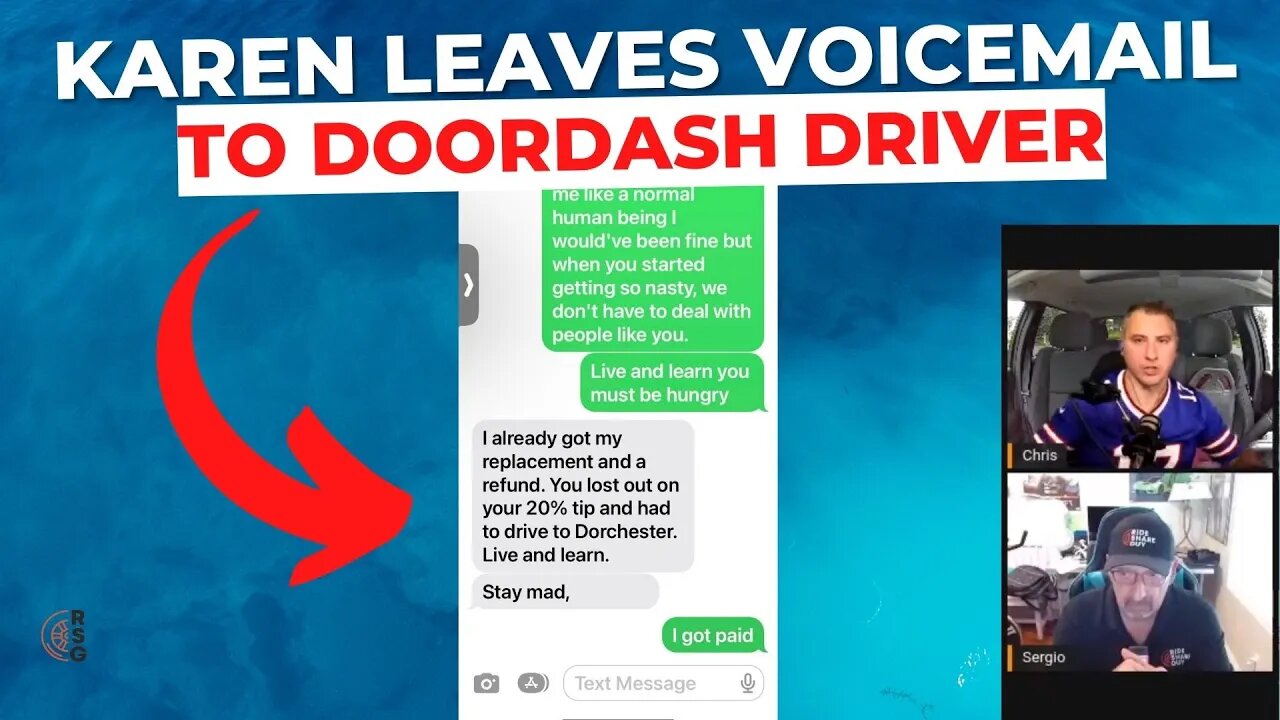 KAREN DoorDash Customer Leaves Horrible Voicemail To Driver