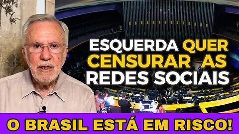 A Esquerda quer ter o controle das redes sociais - O Brasil está em Risco