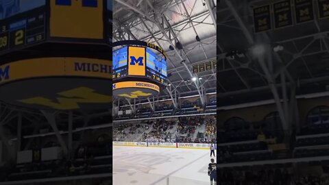 Amazing goal from last nights match up at Yost Arena