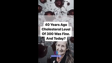 Cholesterol is essential for life…