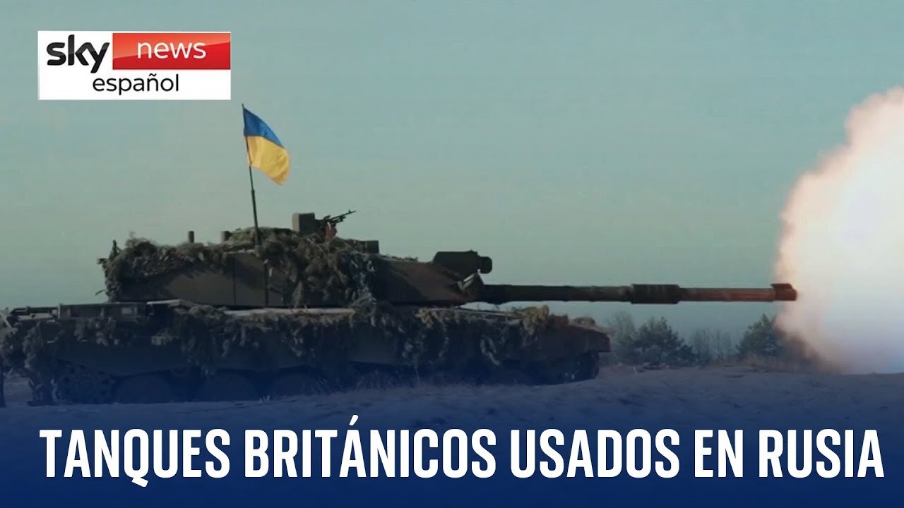 Las tropas ucranianas han utilizado tanques británicos Challenger 2 dentro de Rusia