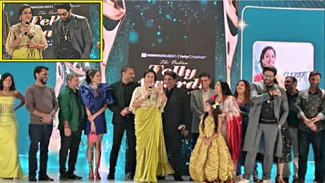 Anupama Serial Cast Won Best Daily Show Award At TellyChakkar Indian Telly Awards 2023