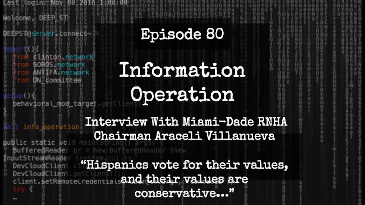 IO Episode 80 - Interview with Araceli Villanueva, Republican National Hispanic Assembly