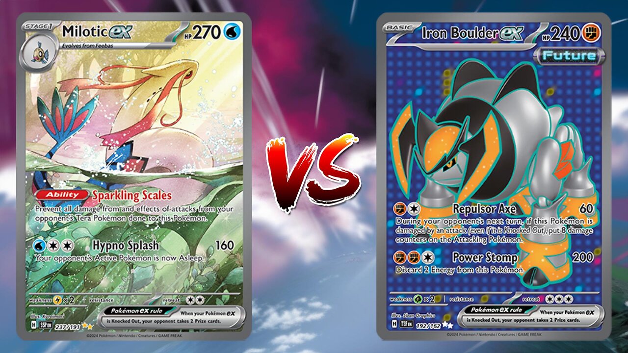 Pokemon TCG Live Milotic EX Palkia VSTAR VS Iron Boulder EX Iron Crown EX!!