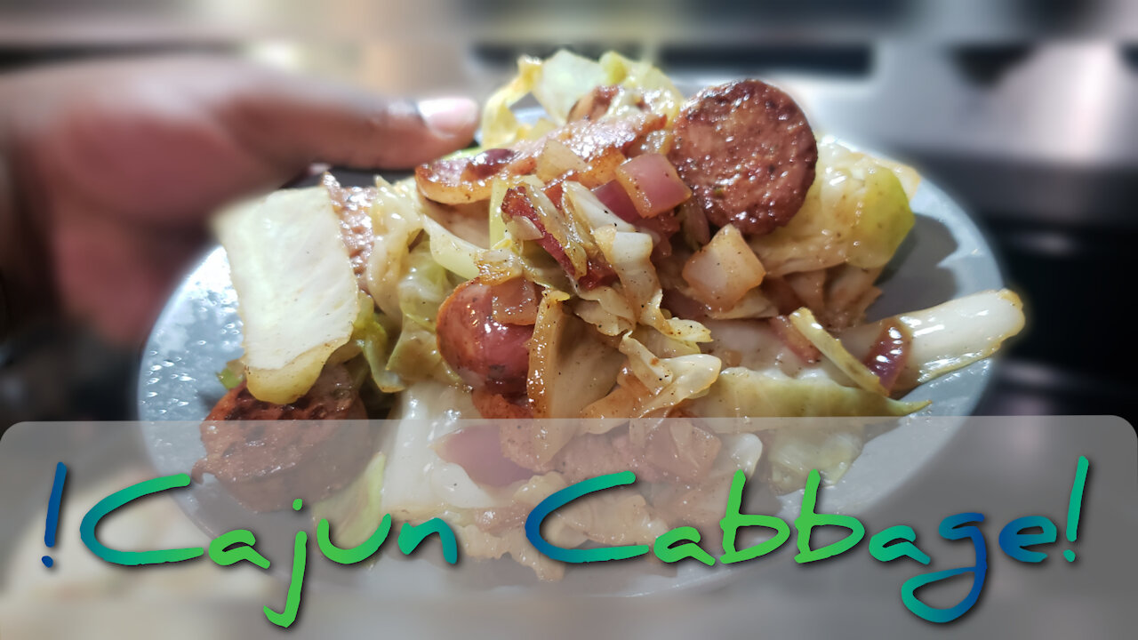 Easy Cajun Cabbage!