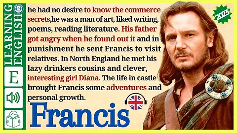 learn English through story level 3 🍁Francis | WooEnglish