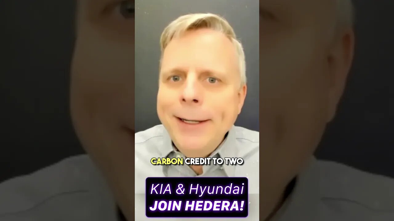 BIG HBAR NEWS! Hyundai and Kia are building on the #Hedera network!