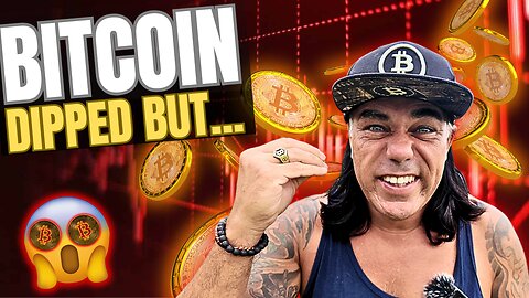 BITCOIN DIPPED BUT DON’T BE FOOLED!!!