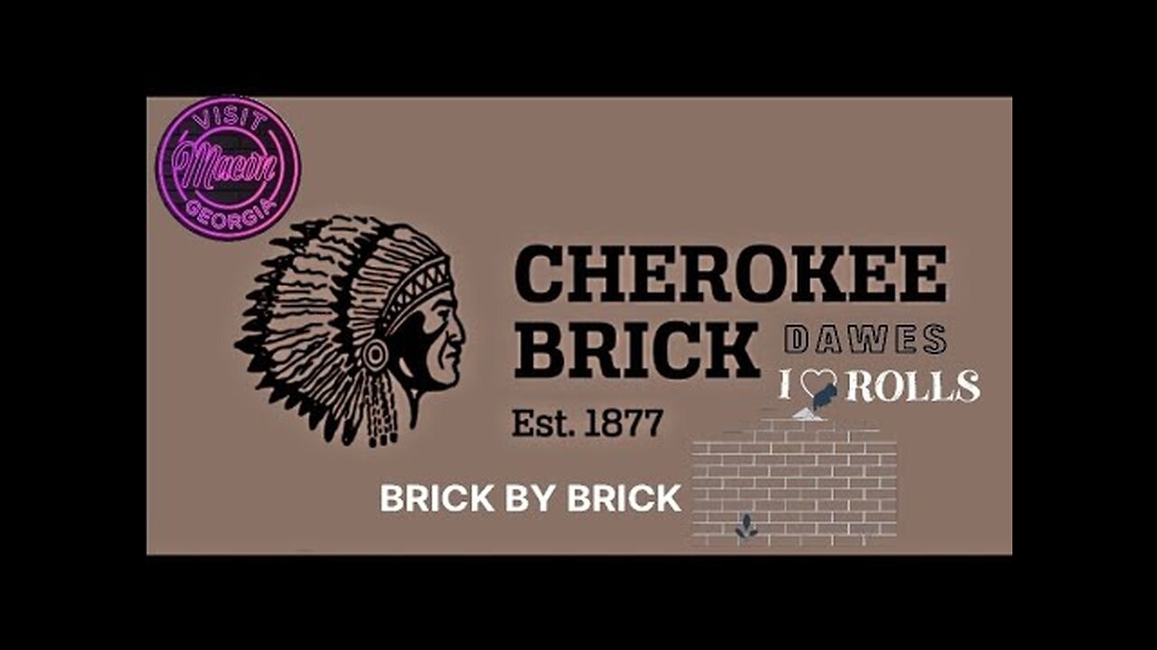 GEORGIA; Cherokee Culture (My Families Ancestory) Macon, Bibb Cnty; BRICK_TILE 🧱 Masons #freetheland