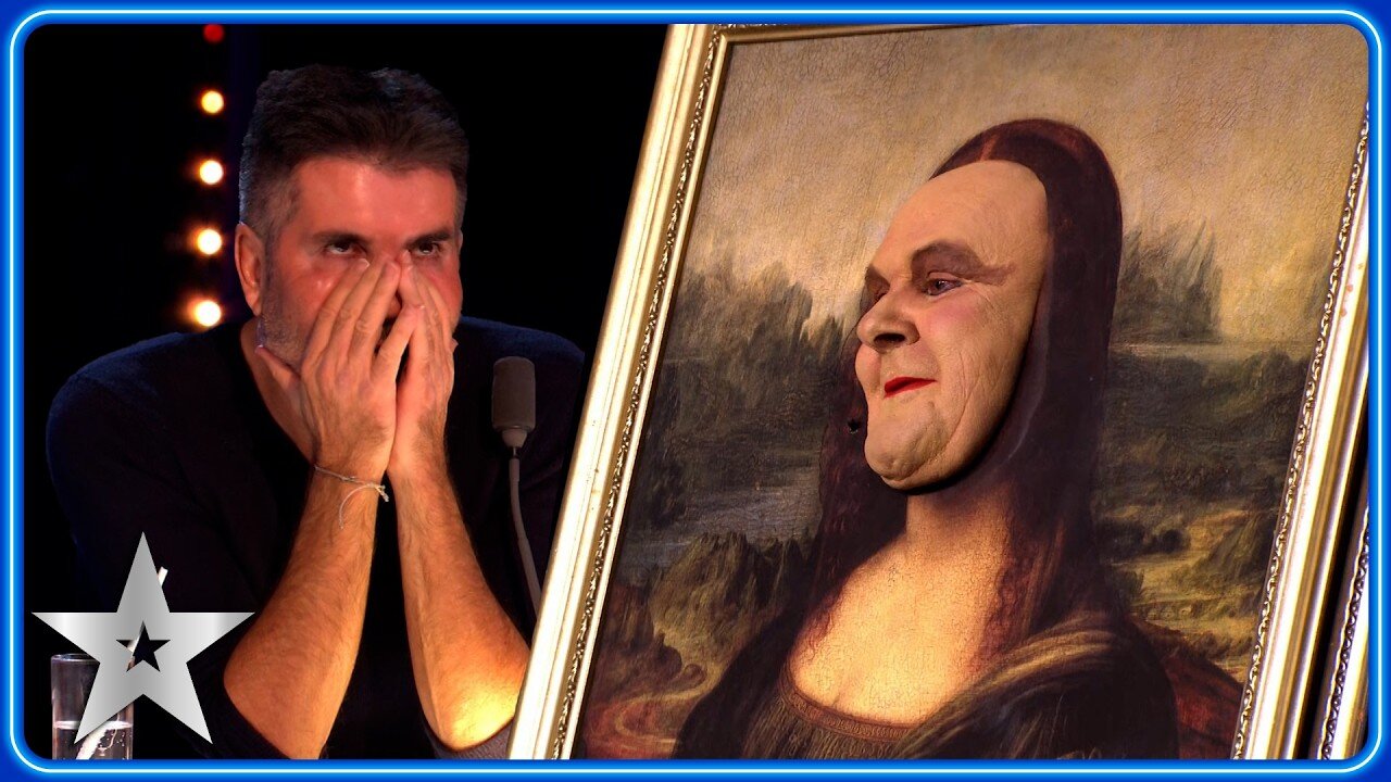 Moaning Lisa is a singing PIECE OF ART _ Unforgettable Audition _ Britain s Got Talent