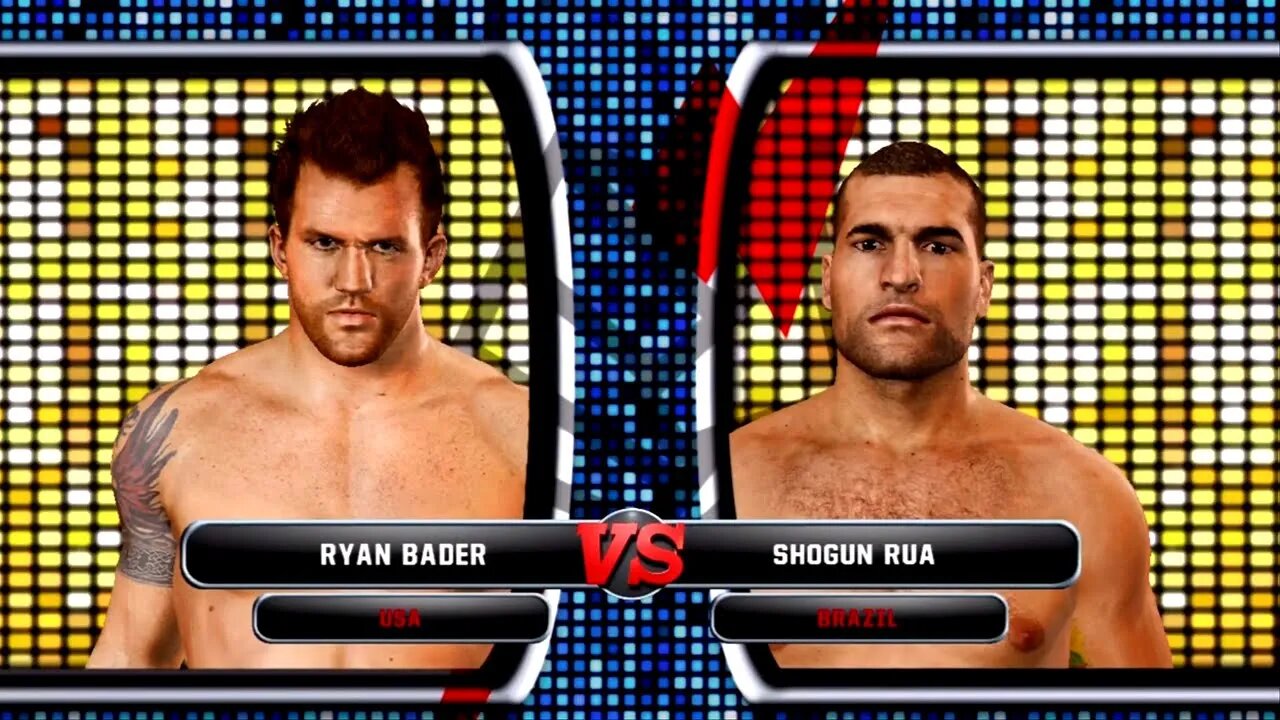 UFC Undisputed 3 Gameplay Shogun Rua vs Ryan Bader (Pride)