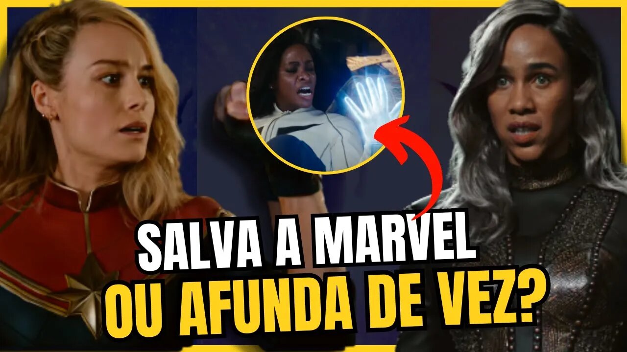 EITA! NOVO TRAILER THE MARVELS ANUNCIA O FLOP OU O FILME VAI SURPREENDER? | ANÁLISE COMPLETA