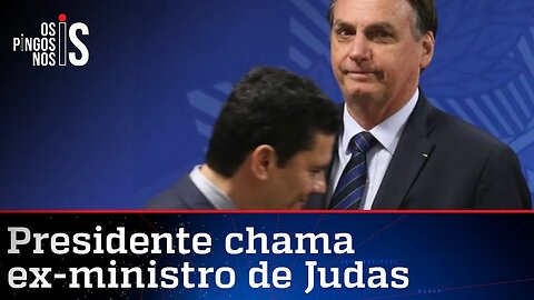 Bolsonaro chama acusação de Moro de 'fofoca'