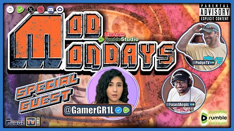 🔵 Mod Mondays Ep 38 | GamerGR1L on Rumble | Being a Full Time Mom & Streamer