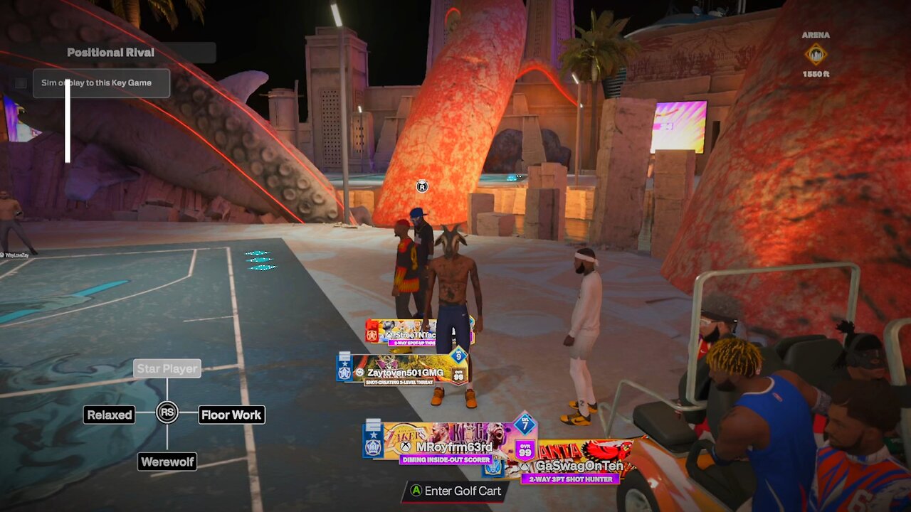 Emotes battle with random in the park during Yo That Ej Stream 😭😭 #2k24 #foryou #nba2k