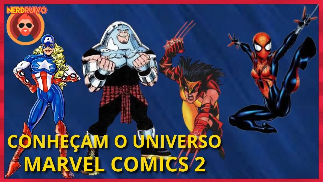 CONHEÇAM O MC2 O UNIVERSO DOS FILHOS DOS HERÓIS DA MARVEL DA MARVEL #marvel