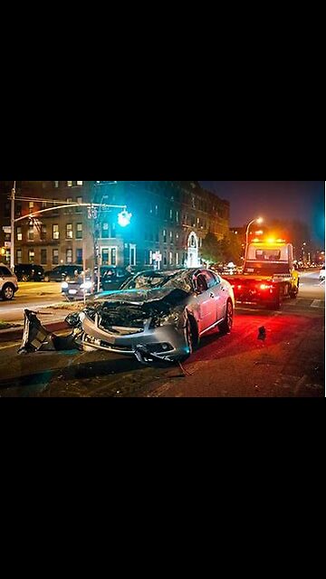 MAN DRIVING AND MAKING A CALL CAUSES ACCIDENT ON A HIGHWAY