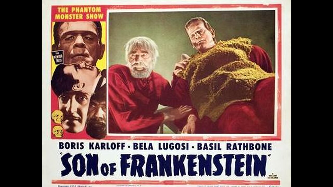 SON OF FRANKENSTEIN (1939). Colorized