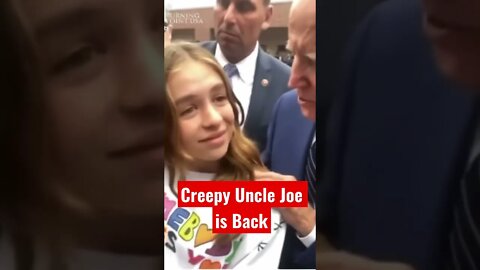 Creepy Uncle Joe is Back #shorts #biden #creepyjoe #CornPop #HideYourDaughters #midterms2022