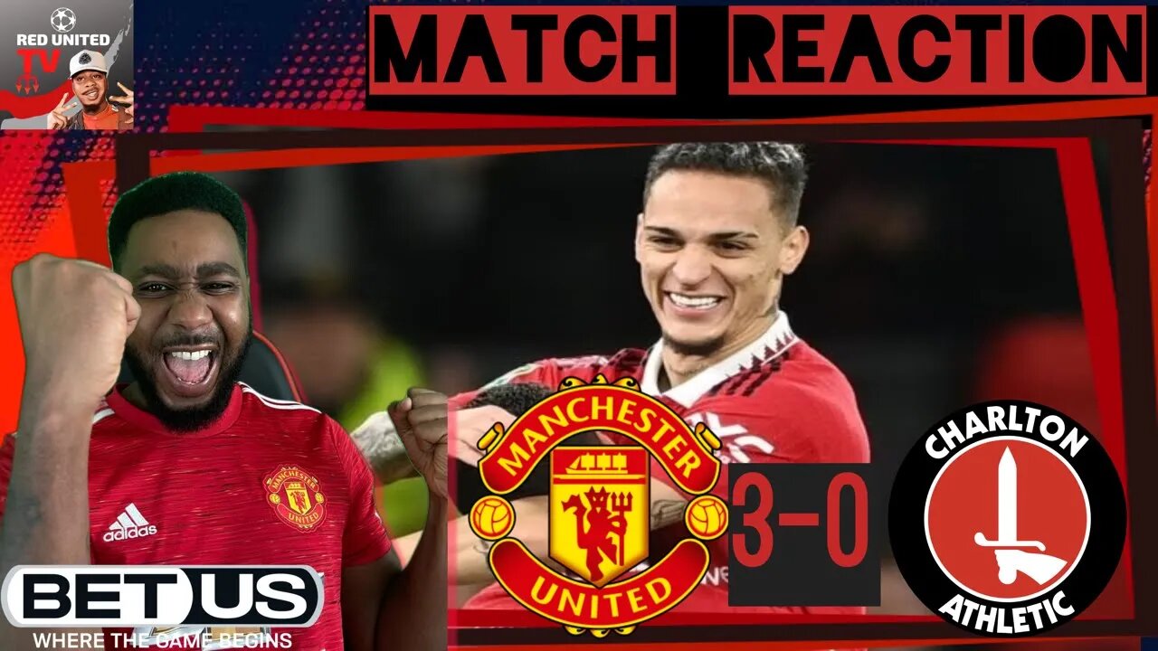 Manchester United 3-0 Charlton Carabao Cup - Ivorian Spice Reacts