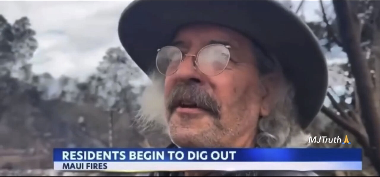 Maui Fires - Lahaina Residents Were Successful Beating the Fire Back until they Cut the Water Off