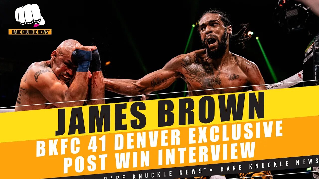 #jamesbrown Earns #lorenzohunt Praise With #bkfc41 Stoppage