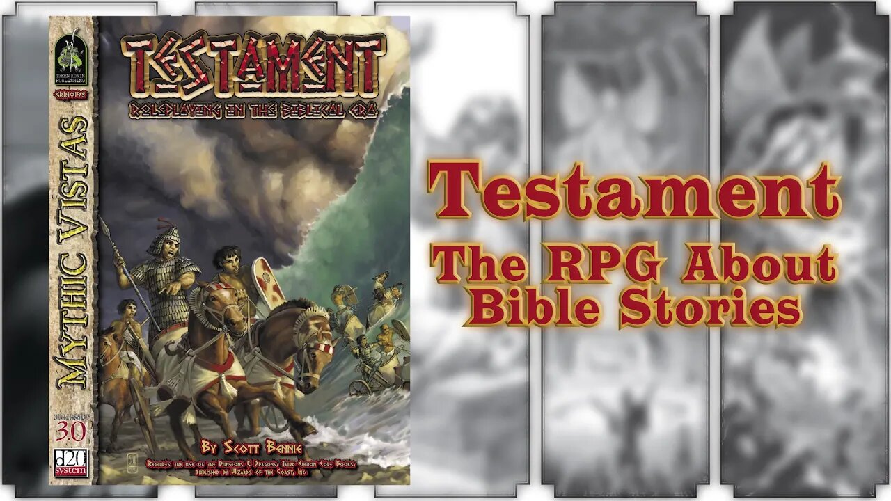 Testament - The RPG About Bible Stories