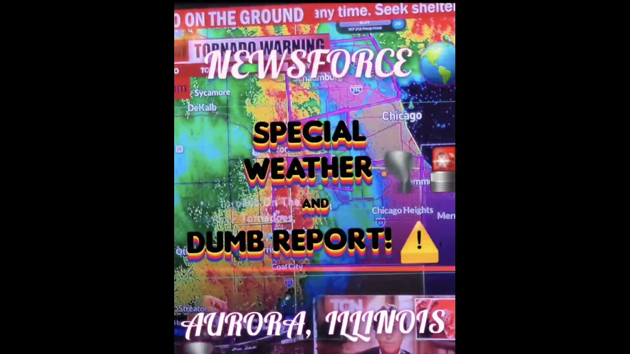 NEWSFORCE 🌎 SPECIAL REPORT! 🚨 🌪 AURORA, ILLINOIS!!