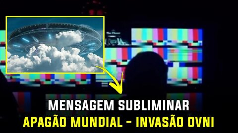 Comercia sugere invasão alienígena com apagão mundial